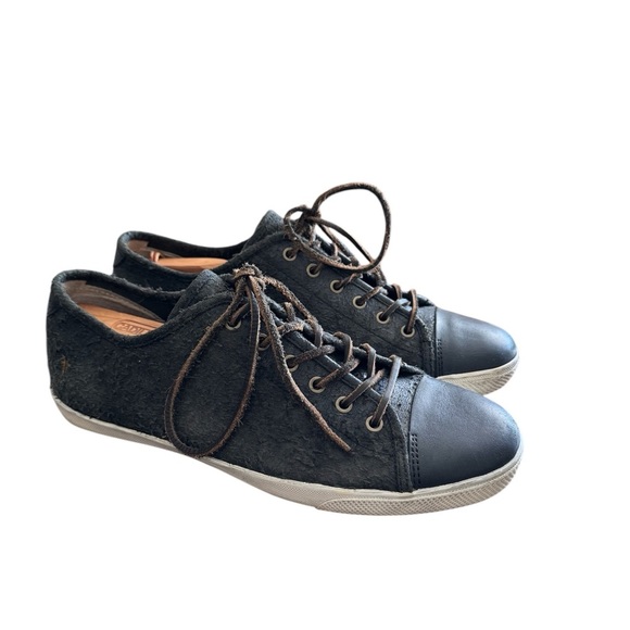 Frye Men's Low Lace Leather Sneakers - Picture 1 of 7